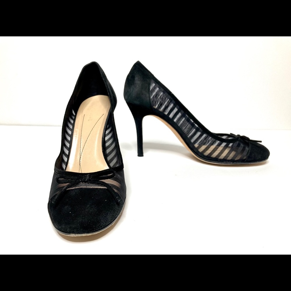 Kate Spade Karlisle Suede Mesh Pumps (Size 10B)